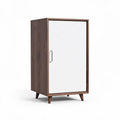 Armadio in legno con anta bianca e dimensioni 60 x 40 x 100cm